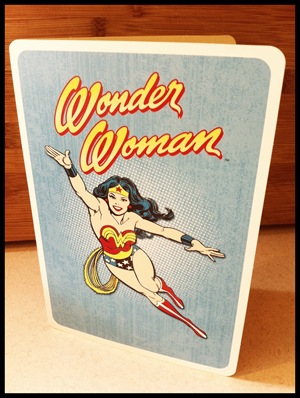 wonder woman motherhood card
