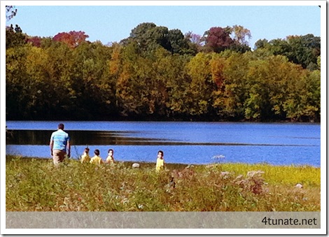 exploring nature and having adventures with boys