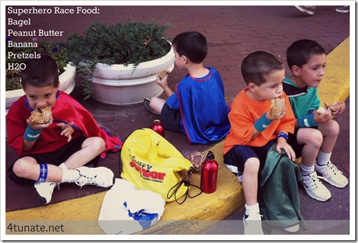 race food for kid runners 