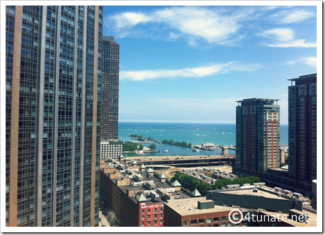 Embassy Suites, Chicago, IL Lakefront View! {Photo credit: 4tunate}