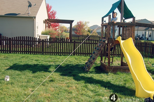 Simple Outdoor Adventures for Boys {Day 25} : Make a Zip ...